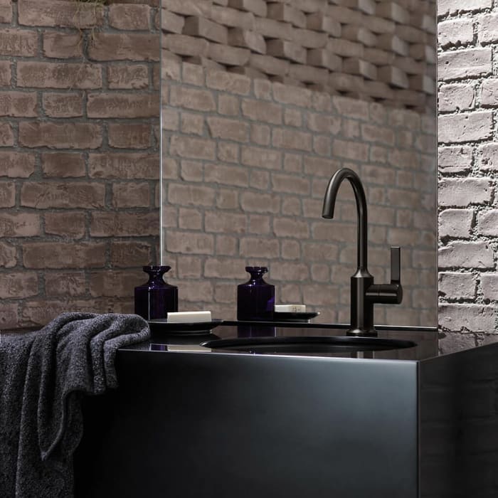 Dornbracht VAIA Waschtisch-Einhandbatterie mit Ablaufgarnitur, Ausladung 16,7 cm