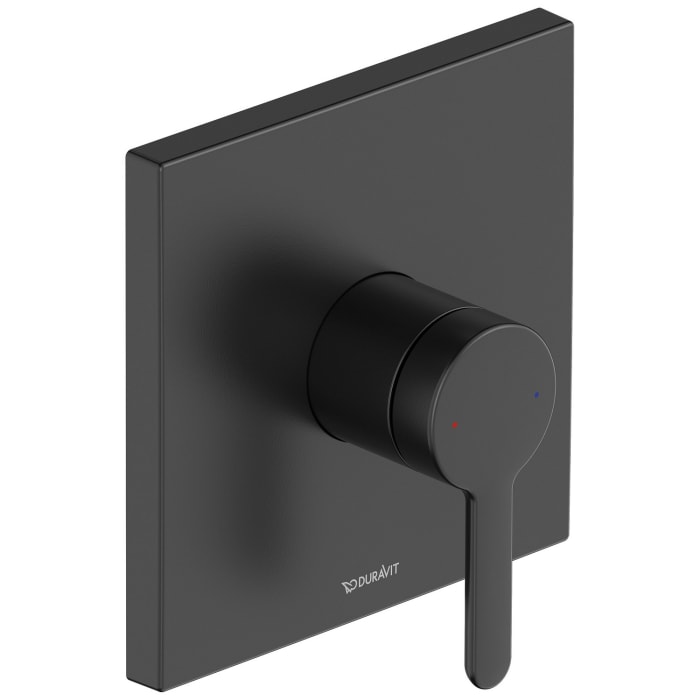 Duravit C.1 Einhebel-Brausemischer Unterputz für 1 Verbraucher mit eckiger Rosette