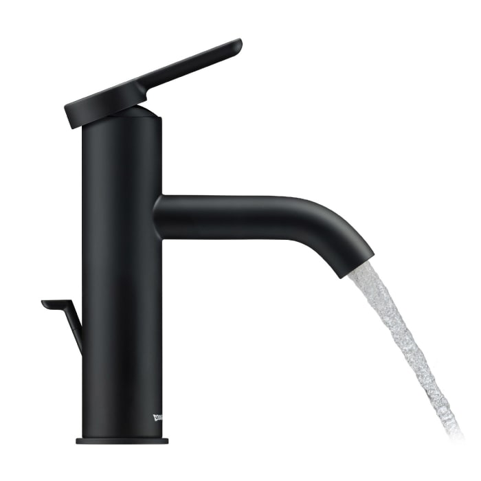 Duravit C.1 Einhebel-Waschtischmischer M mit Zugstangen-Ablaufgarnitur