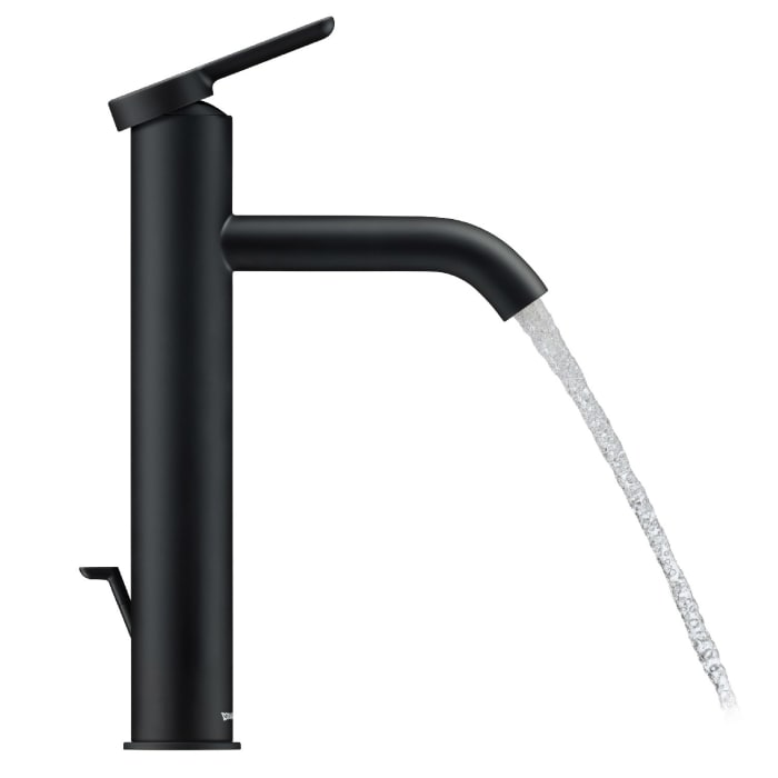 Duravit C.1 Einhebel-Waschtischmischer L mit Zugstangen-Ablaufgarnitur