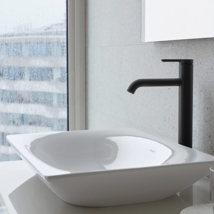 Duravit C.1 Einhebel-Waschtischmischer XL mit Zugstangen-Ablaufgarnitur