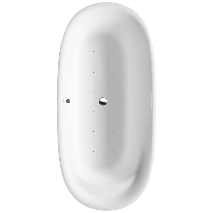 Duravit Cape Cod Whirlwanne freistehend, 185,5 x 88,5 cm mit Air-System