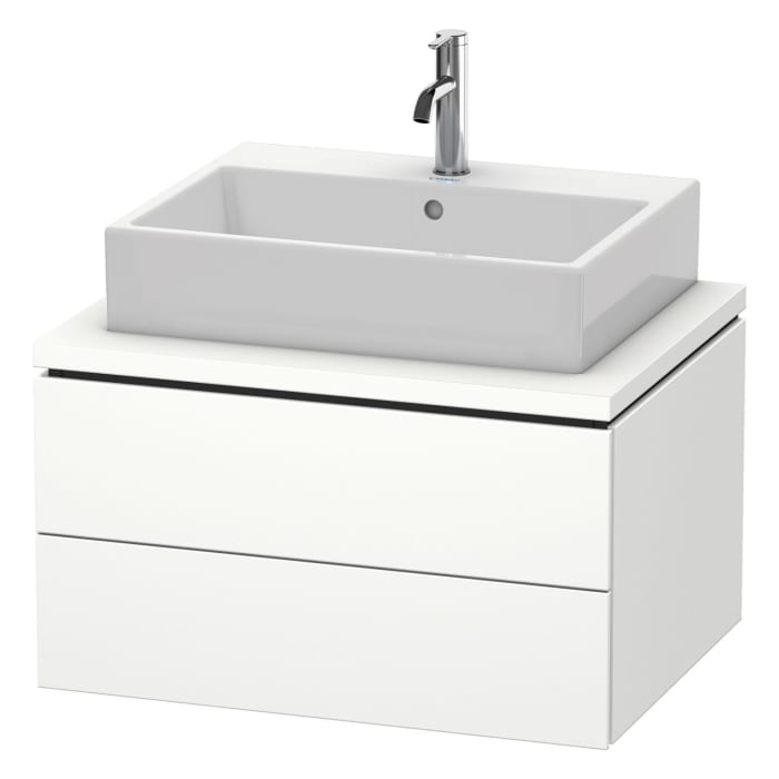 Duravit L-Cube Waschtischunterbau 72 x 40 cm mit 2 Schubkästen für Universalkonsolen