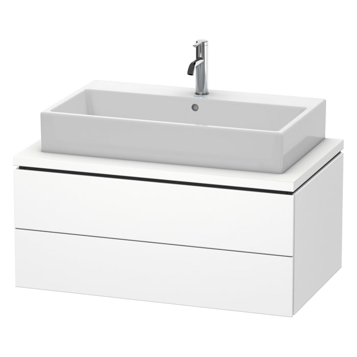 Duravit L-Cube Waschtischunterbau 92 x 40 cm mit 2 Schubkästen für Universalkonsolen