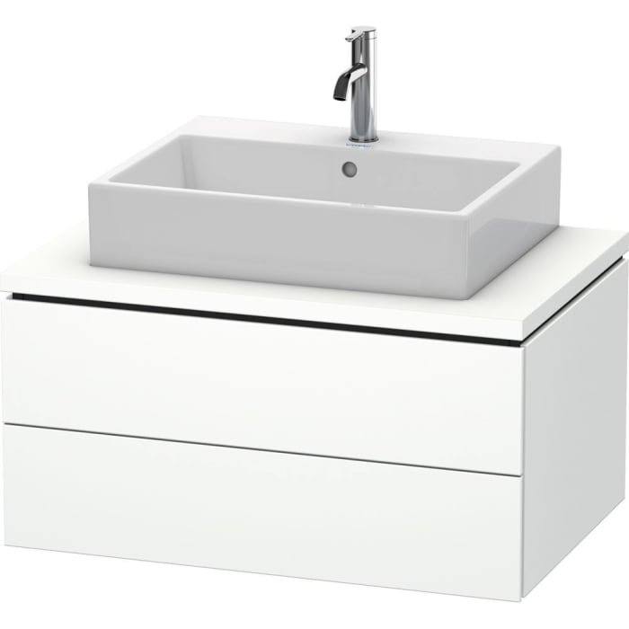 Duravit L-Cube Waschtischunterbau 82 x 40 cm mit 2 Schubkästen für Universalkonsolen