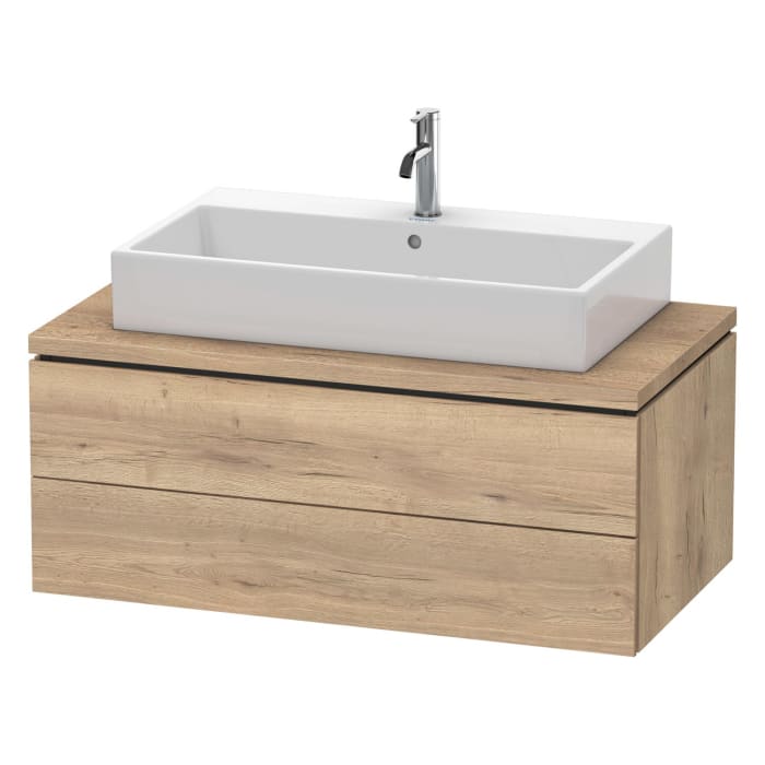 Duravit L-Cube Waschtischunterbau 102 x 40 cm mit 2 Schubkästen für Universalkonsolen