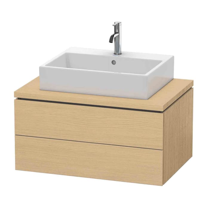 Duravit L-Cube Waschtischunterbau 82 x 40 cm mit 2 Schubkästen für Universalkonsolen