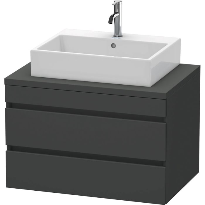 Duravit DuraStyle Waschtischunterbau 80 cm, mit 2 Schubkästen für Konsolen