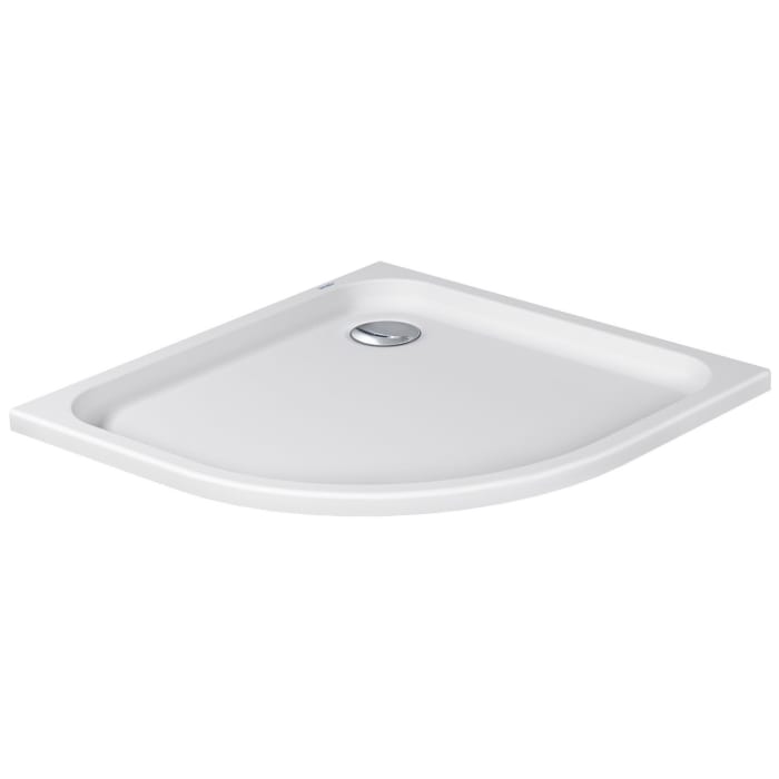 Duravit D-Code Viertelkreis-Duschwanne 90 x 90 cm mit Antislip