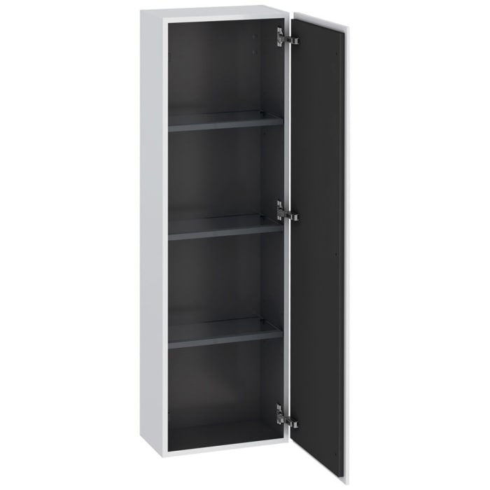 Duravit L-Cube Halbhochschrank 40 x 24,3 x 132 cm, Anschlag rechts
