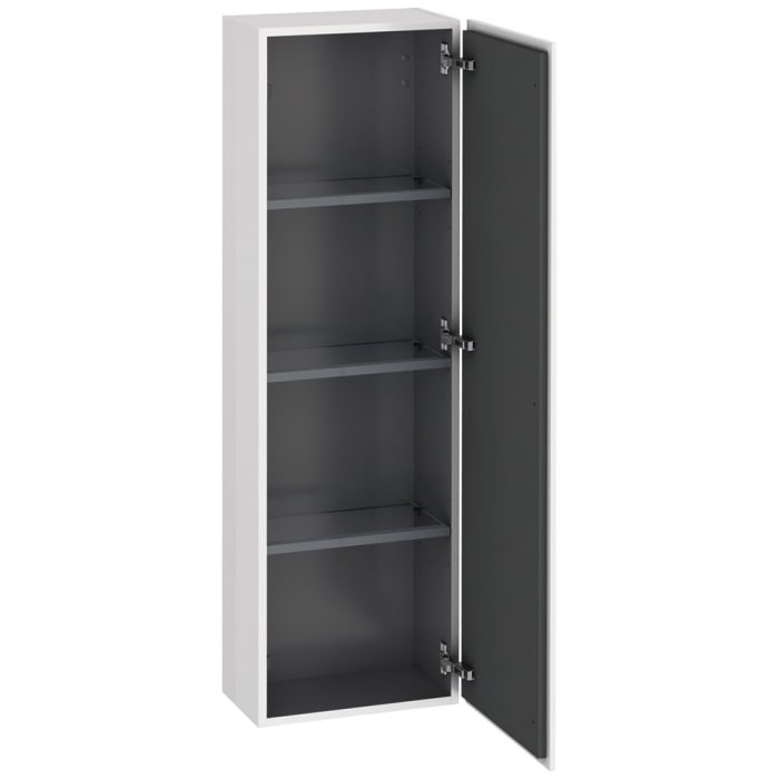 Duravit L-Cube Halbhochschrank 40 x 24,3 x 132 cm, Anschlag rechts