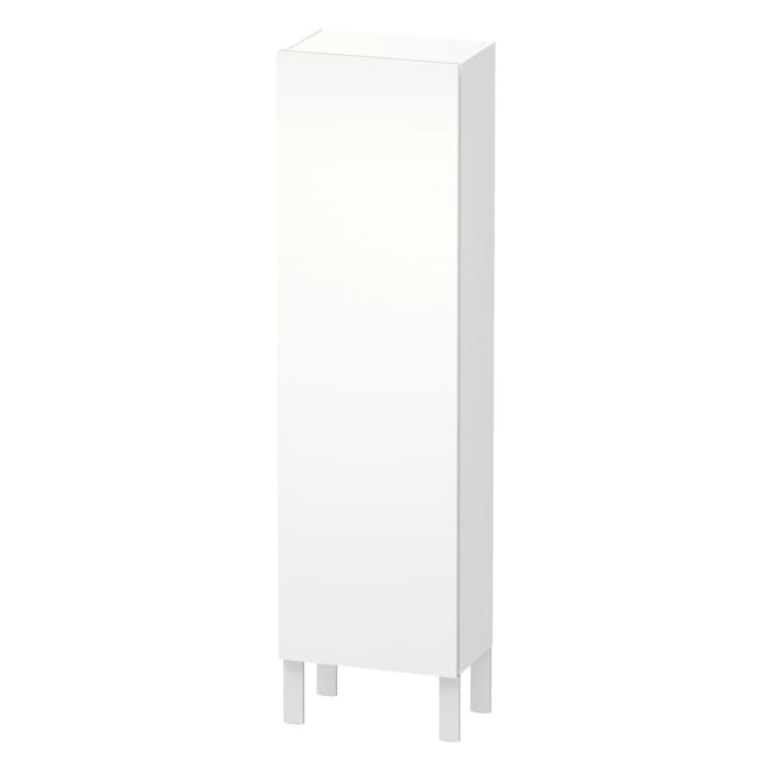 Duravit L-Cube Halbhochschrank 40 x 24,3 x 132 cm, Anschlag links