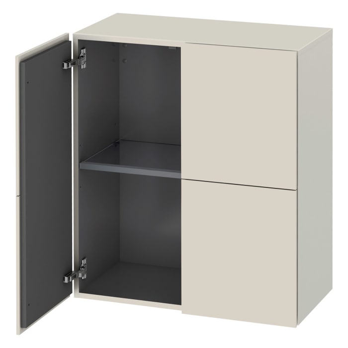 Duravit L-Cube Halbhochschrank 70 x 36,3 x 80 cm