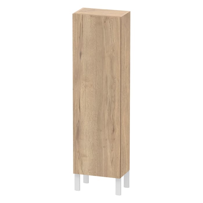 Duravit L-Cube Halbhochschrank 40 x 24,3 x 132 cm, Anschlag rechts