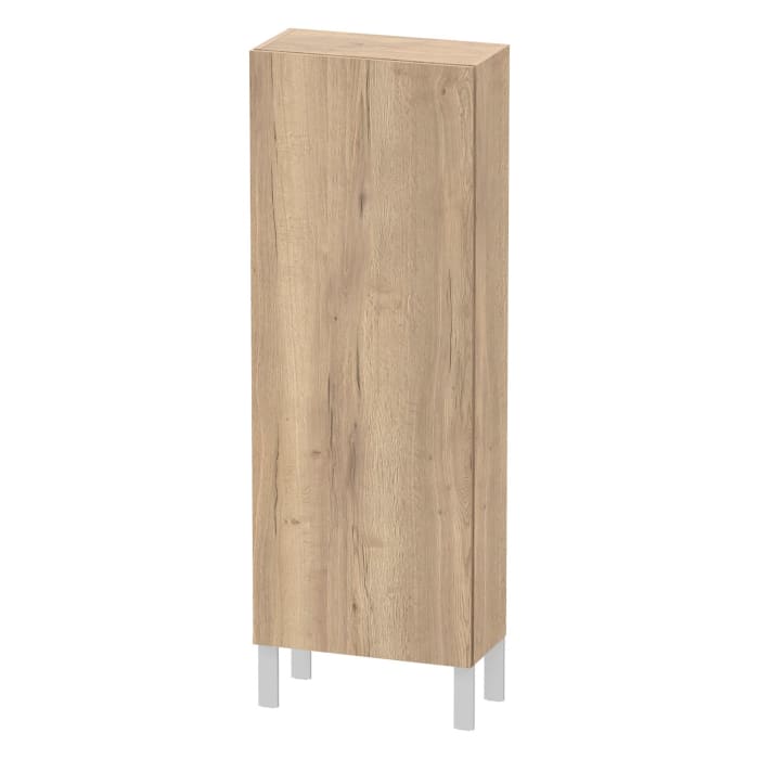 Duravit L-Cube Halbhochschrank 50 x 24,3 x 132 cm, Anschlag rechts