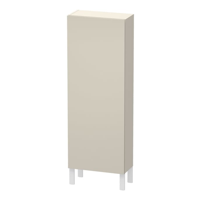Duravit L-Cube Halbhochschrank 50 x 24,3 x 132 cm, Anschlag rechts