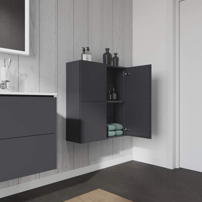 Duravit L-Cube Halbhochschrank 70 x 24,3 x 80 cm
