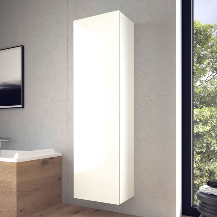 Duravit L-Cube Hochschrank 50 x 36,3 x 176 cm, Anschlag links