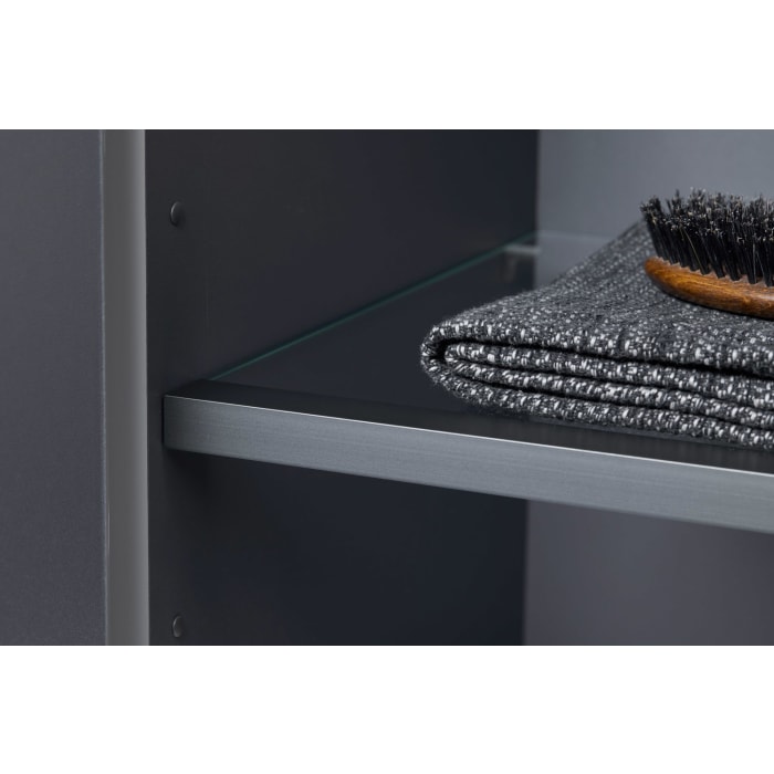 Duravit L-Cube Hochschrank 50 x 36,3 x 176 cm, Anschlag links