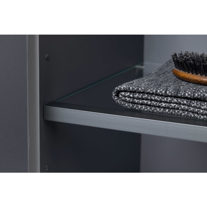 Duravit L-Cube Hochschrank 50 x 36,3 x 176 cm, Anschlag links