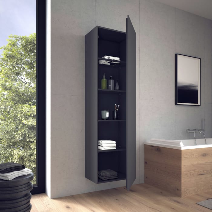 Duravit L-Cube Hochschrank 50 x 36,3 x 176 cm, Anschlag rechts