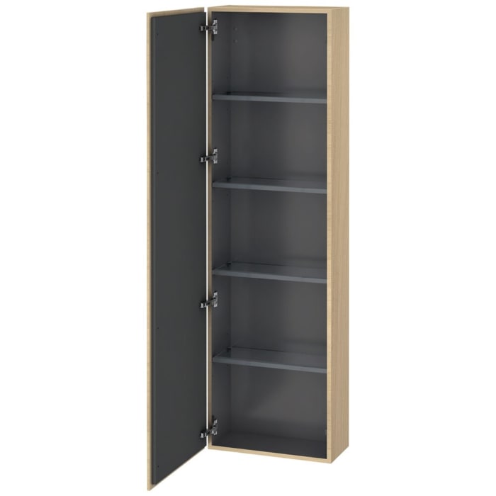Duravit L-Cube Hochschrank 50 x 24,3 x 176 cm, Anschlag links