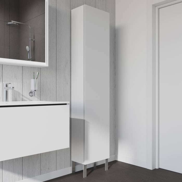 Duravit L-Cube Hochschrank 40 x 24,3 x 176 cm, Anschlag rechts