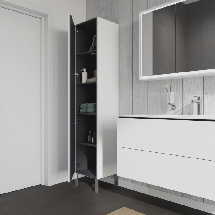 Duravit L-Cube Hochschrank 40 x 36,3 x 176 cm, Anschlag links