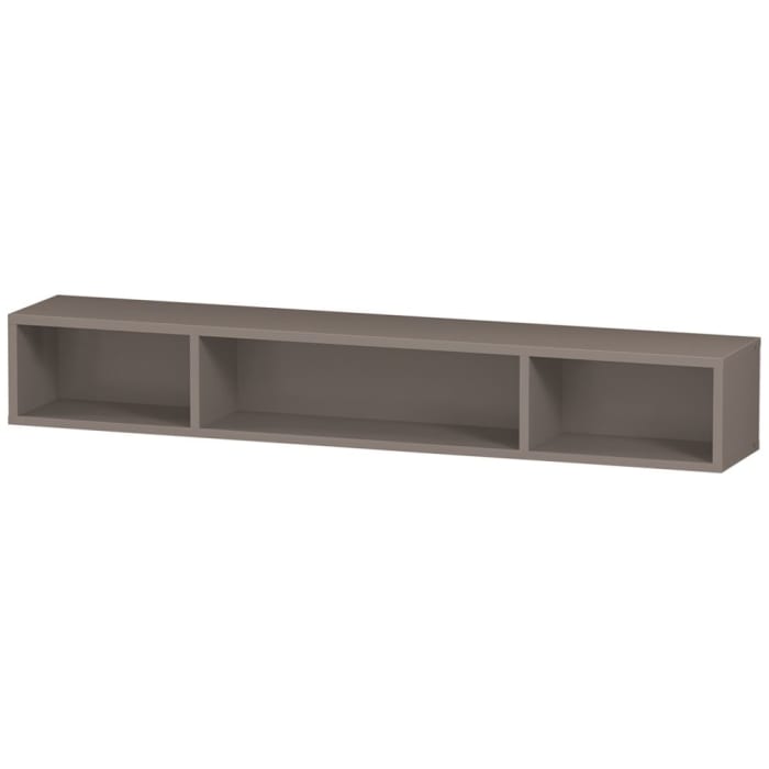 Duravit L-Cube Regalelement horizontal mit 3 Fächer 80 x 14 cm