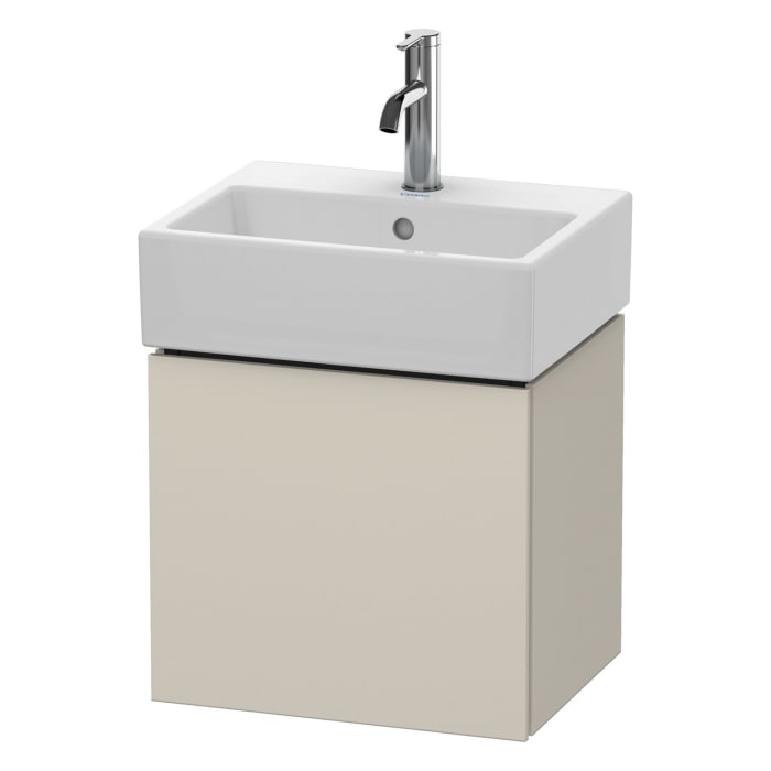 Duravit L-Cube Waschtischunterbau wandhängend mit 1 Tür Anschlag links 43,4 x 34,1 cm