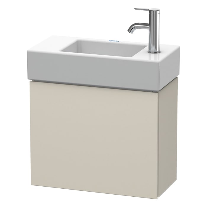 Duravit L-Cube Waschtischunterbau wandhängend 48 x 24 cm, mit 1 Tür, Türanschlag Links