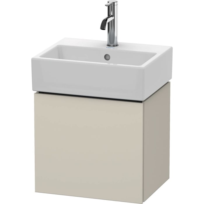 Duravit L-Cube Waschtischunterbau wandhängend mit 1 Tür Anschlag links 43,4 x 34,1 cm