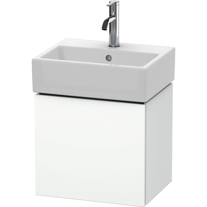 Duravit L-Cube Waschtischunterbau wandhängend mit 1 Tür Anschlag rechts 43,4 x 34,1 cm