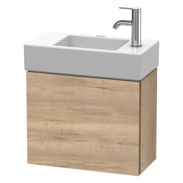 Duravit L-Cube Waschtischunterbau wandhängend 48 x 24 cm, mit 1 Tür, Türanschlag Rechts