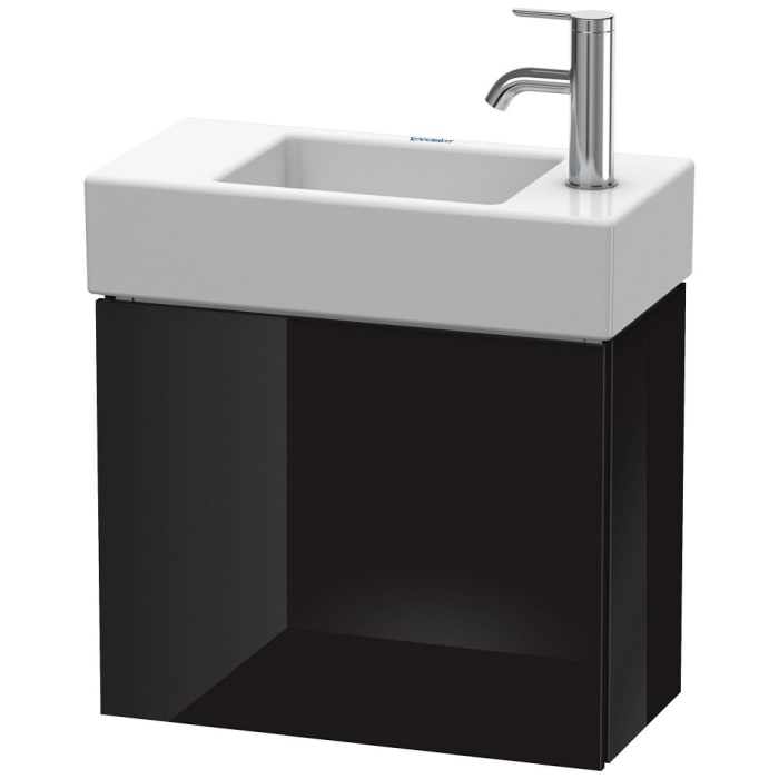 Duravit L-Cube Waschtischunterbau wandhängend 48 x 24 cm, mit 1 Tür, Türanschlag Links