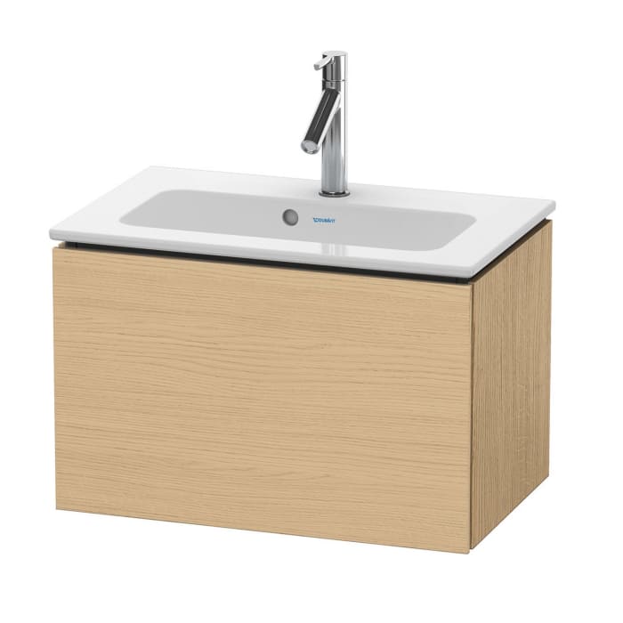 Duravit L-Cube Waschtischunterbau wandhängend Compact mit 1 Auszug, 62 x 39,1 cm