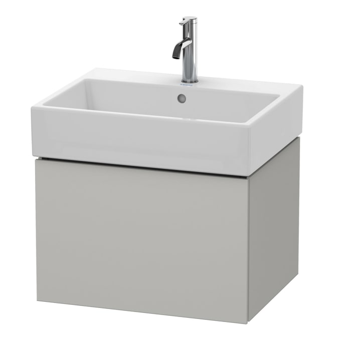 Duravit L-Cube Waschtischunterbau wandhängend mit 1 Auszug 58,4 x 45,9 cm