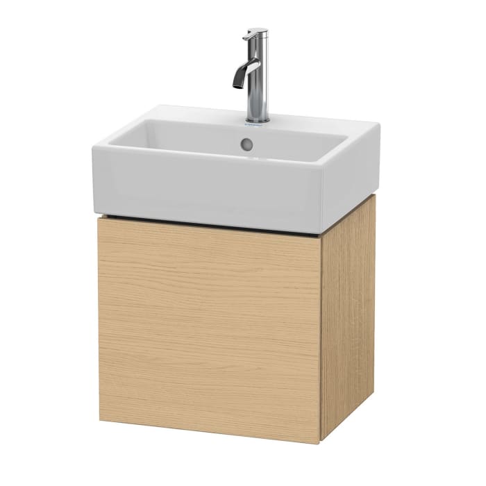 Duravit L-Cube Waschtischunterbau wandhängend mit 1 Tür Anschlag links 43,4 x 34,1 cm