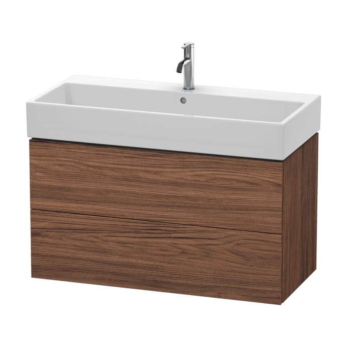 Duravit L-Cube Waschtischunterbau wandhängend mit 2 Auszügen 98,4 x 45,9 cm