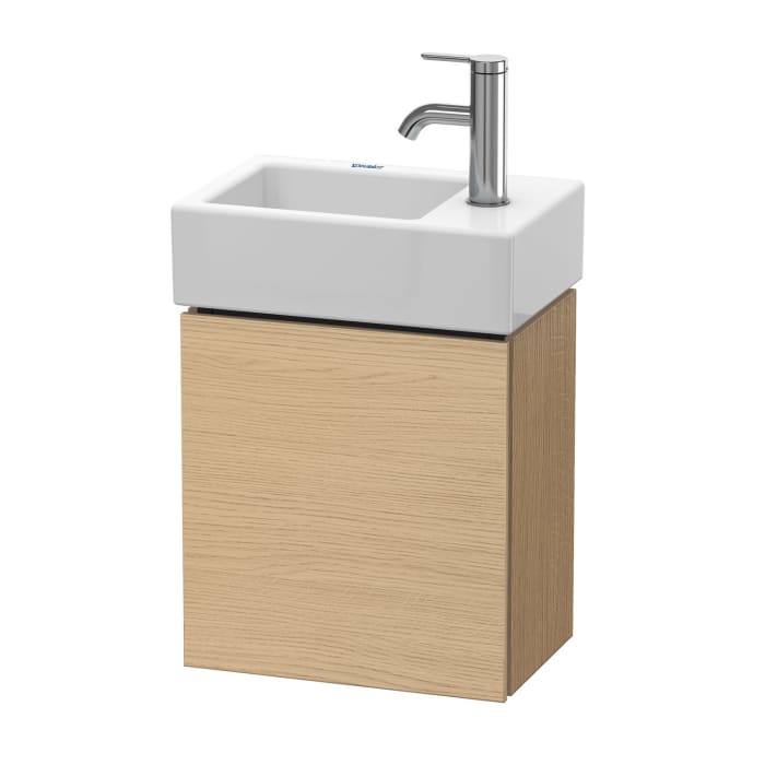Duravit L-Cube Waschtischunterbau wandhängend 36,4 x 24,1 cm, mit 1 Tür, Türanschlag Rechts