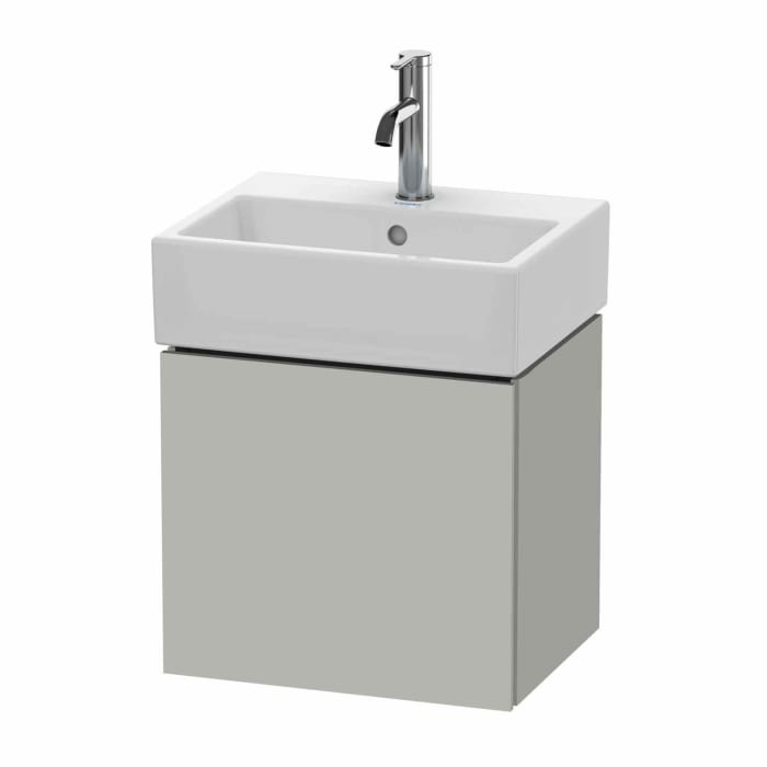 Duravit L-Cube Waschtischunterbau wandhängend mit 1 Tür Anschlag rechts 43,4 x 34,1 cm