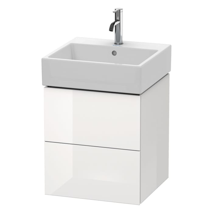 Duravit L-Cube Waschtischunterbau wandhängend mit 2 Auszügen 48,4 x 45,9 cm