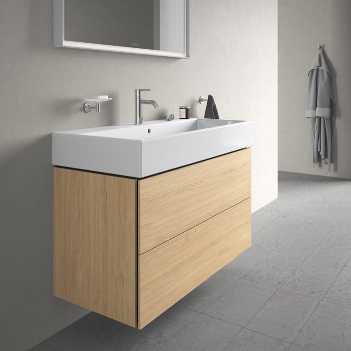Duravit L-Cube Waschtischunterbau wandhängend mit 2 Auszügen 98,4 x 45,9 cm