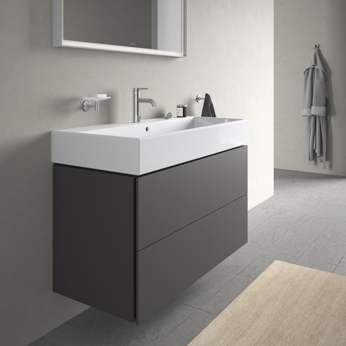 Duravit L-Cube Waschtischunterbau wandhängend mit 2 Auszügen 98,4 x 45,9 cm