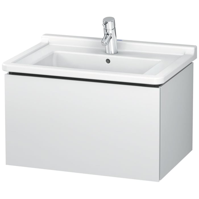 Duravit L-Cube Waschtischunterbau wandhängend mit 1 Auszug 67 x 46,9 cm