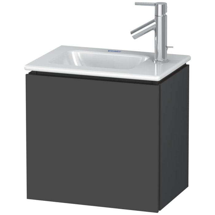 Duravit L-Cube Waschtischunterbau wandhängend mit 1 Tür Anschlag links, 42 x 29,4 cm