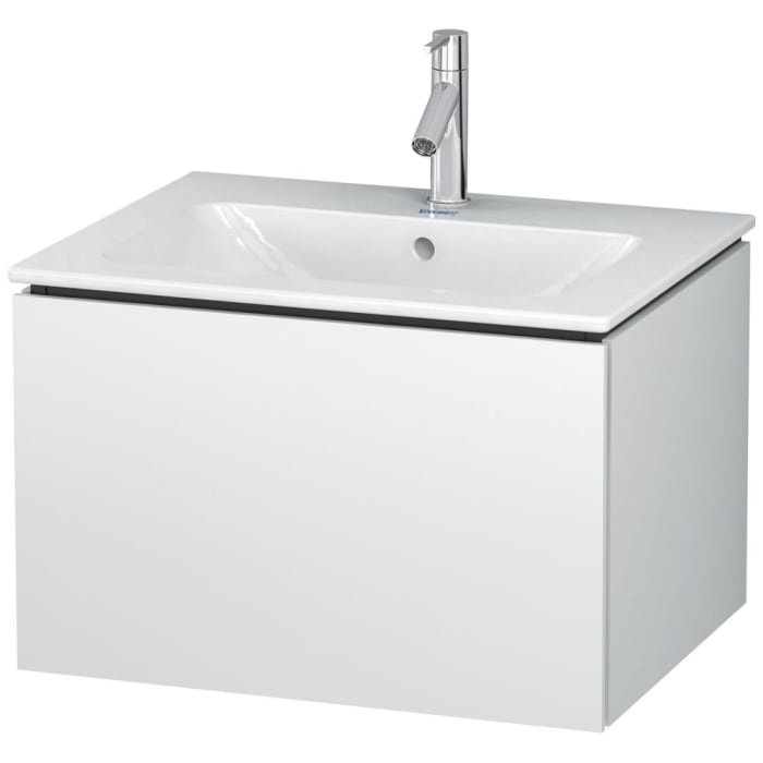 Duravit L-Cube Waschtischunterbau wandhängend mit 1 Auszug, 62 x 48,1 cm