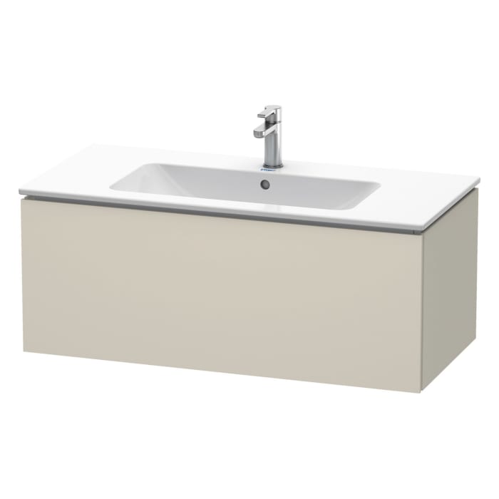 Duravit L-Cube Waschtischunterbau wandhängend mit 1 Auszug, 102 x 48,1 cm