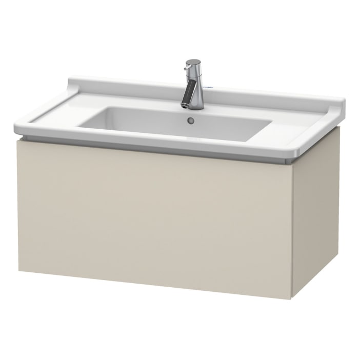 Duravit L-Cube Waschtischunterbau wandhängend mit 1 Auszug 82 x 46,9 cm