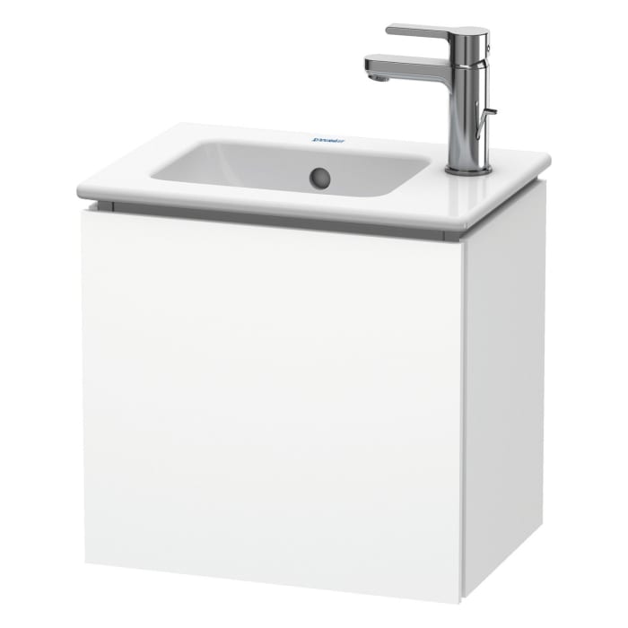Duravit L-Cube Waschtischunterbau wandhängend mit 1 Tür Anschlag links, 42 x 29,4 cm